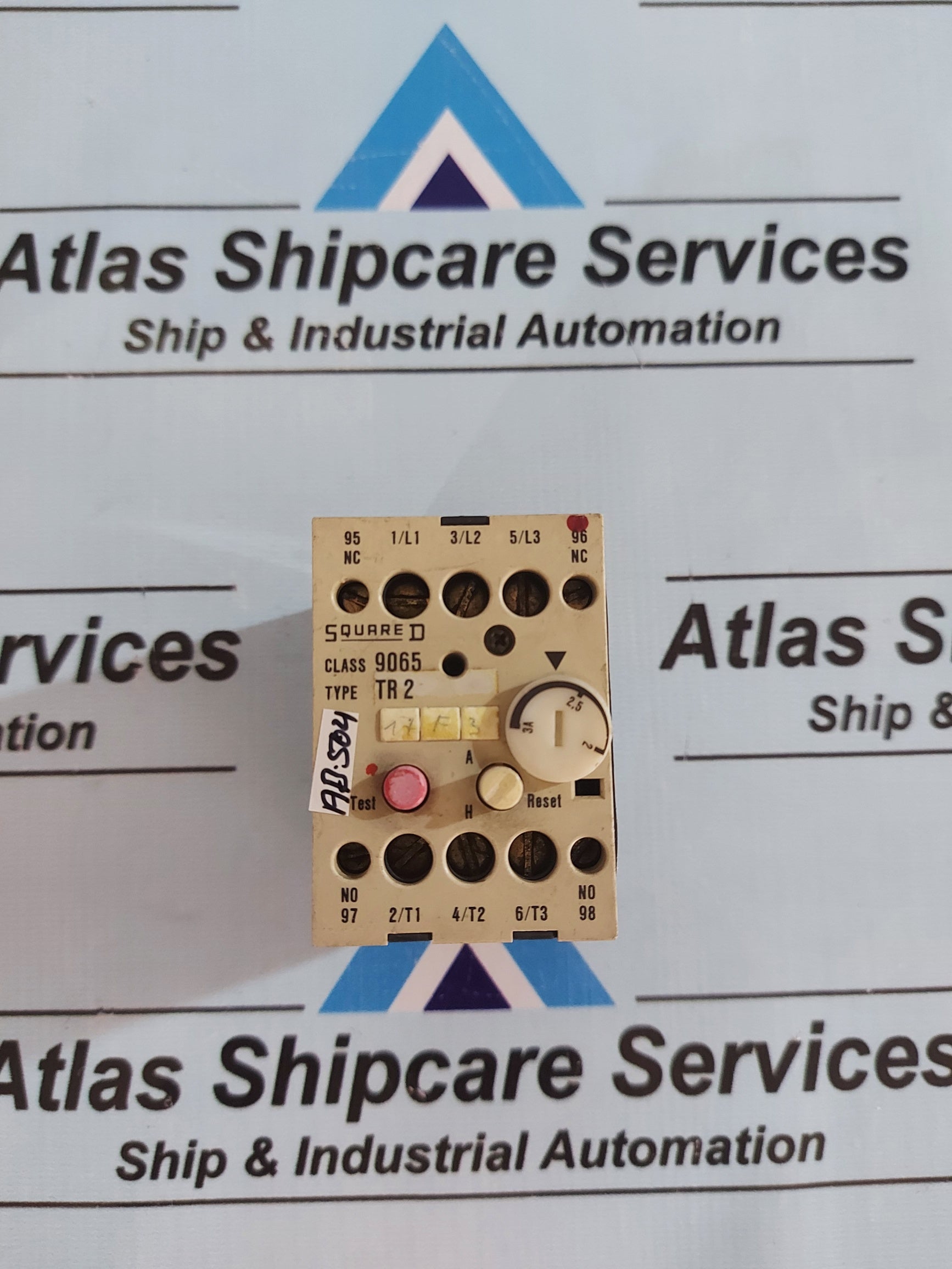 SQUARE D CLASS 9065 TYPE TR2 OVERLOAD RELAY
